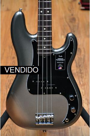 Fender American Pro II Precision Bass RW Mercury Fender American Pro II Precision Bass RW Mercury